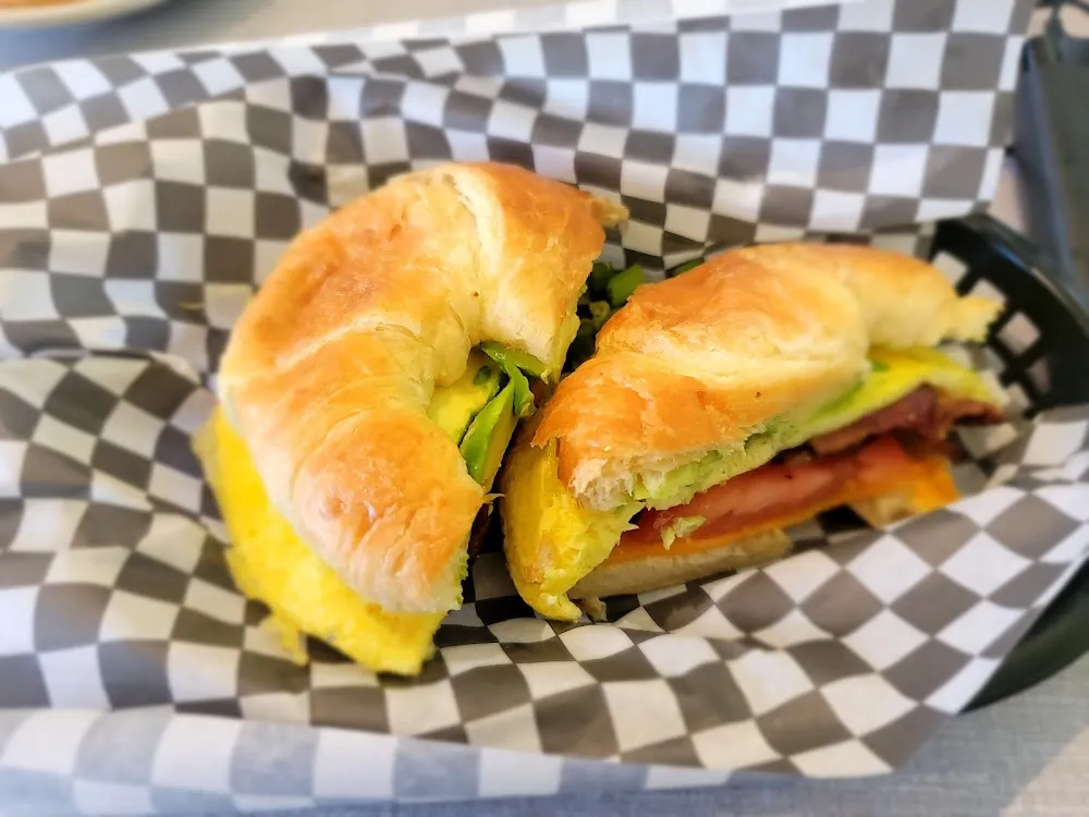 Bacon and Egg Croissant